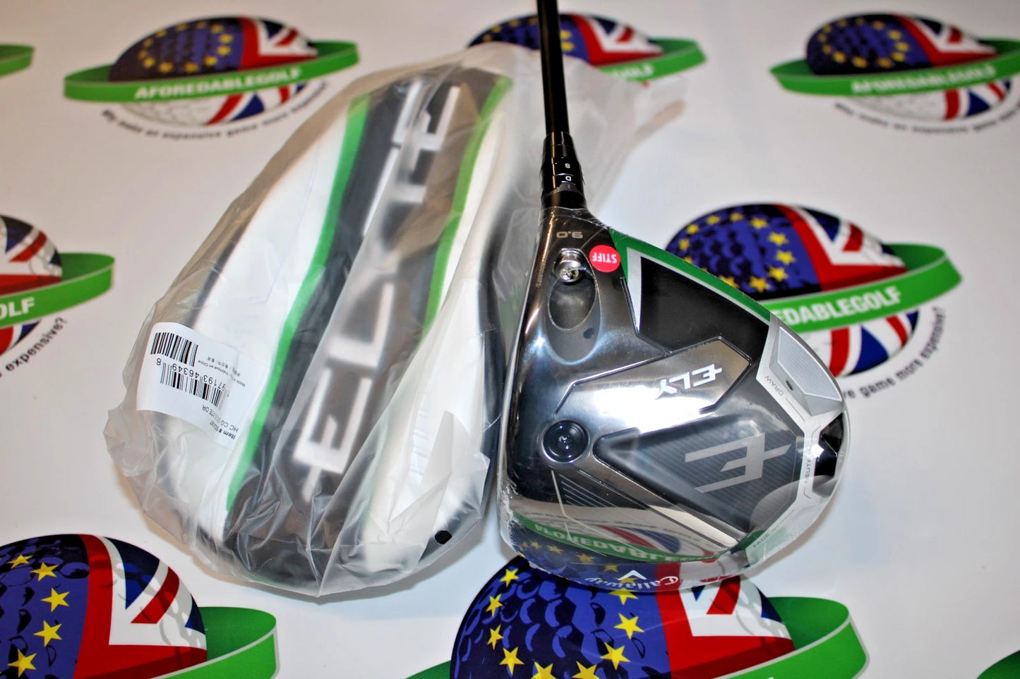 New Callaway Elyte 9.0° Driver Aldila Rogue 130 MSI 60S Graphite Shaft Stiff Flex