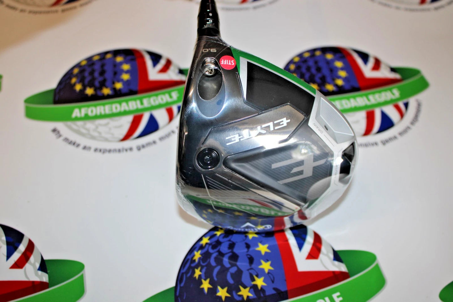 New Callaway Elyte 9.0° Driver Aldila Rogue 130 MSI 60S Graphite Shaft Stiff Flex