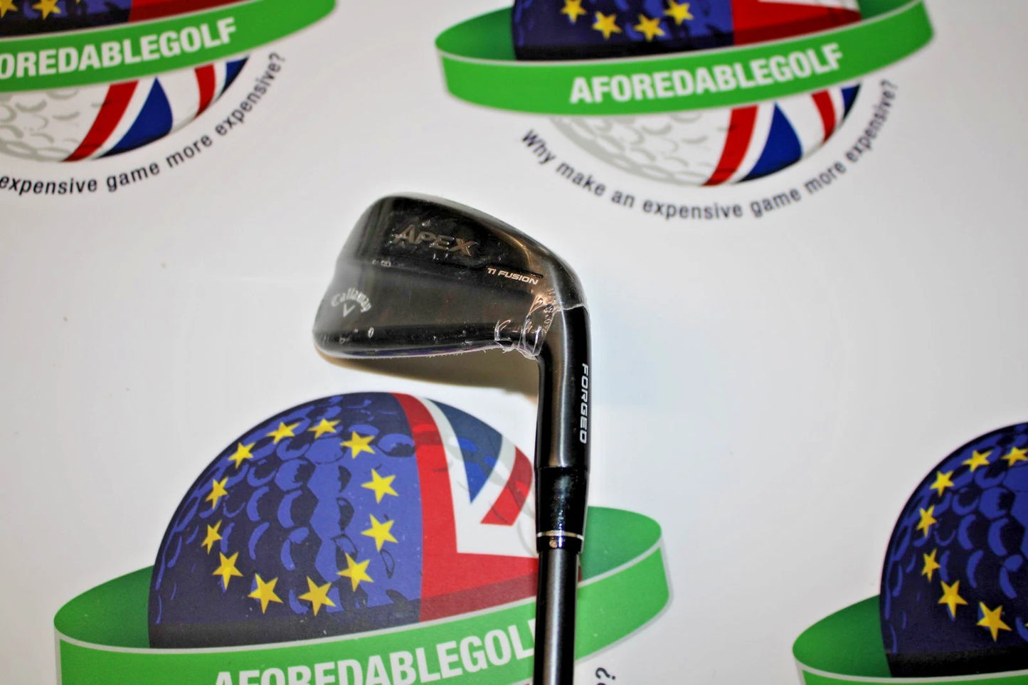 Callaway Apex Ti Fusion 4 Iron True Temper Dynamic Gold Gunmetal MID S300 Tour Issue Stiff Flex