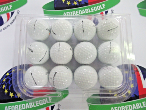 12 wilson staff fg tour pearl/pearl 1 grade golf balls