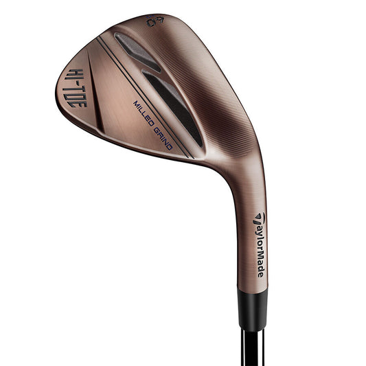 Taylormade Milled Grind 3 Hi-Toe Copper 58/07 Lob Wedge KBS Tour Steel Stiff Flex