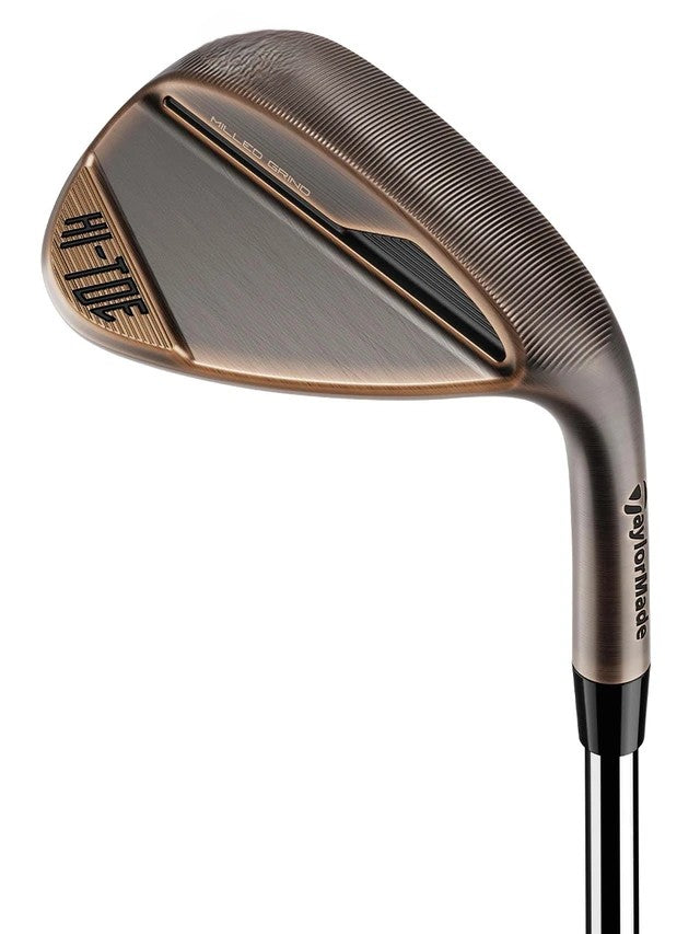 Used Taylormade Left Hand Milled Grind 4 Hi-Toe Copper 60 ATS 10 Lob Wedge KBS