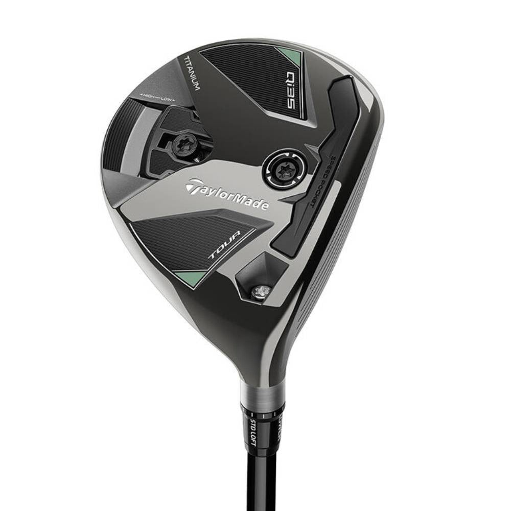 New Taylormade Left Hand Qi35 Max Lite 18.5 Degree #5 Wood Vanquish Senior Flex