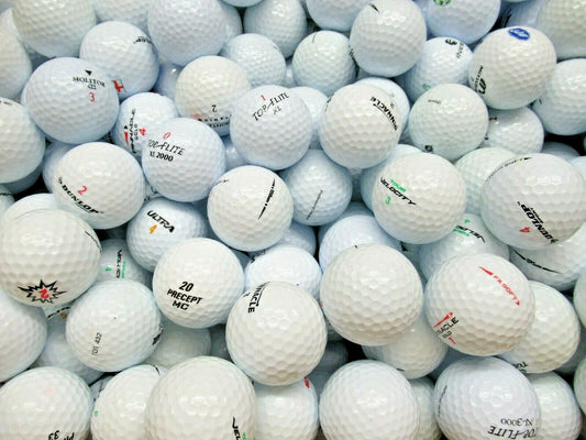 50 Mixed Pearl / Pearl 1 Grade Golf Balls - Top Flite / Pinnacle / Wilson / Maxfli / Strata