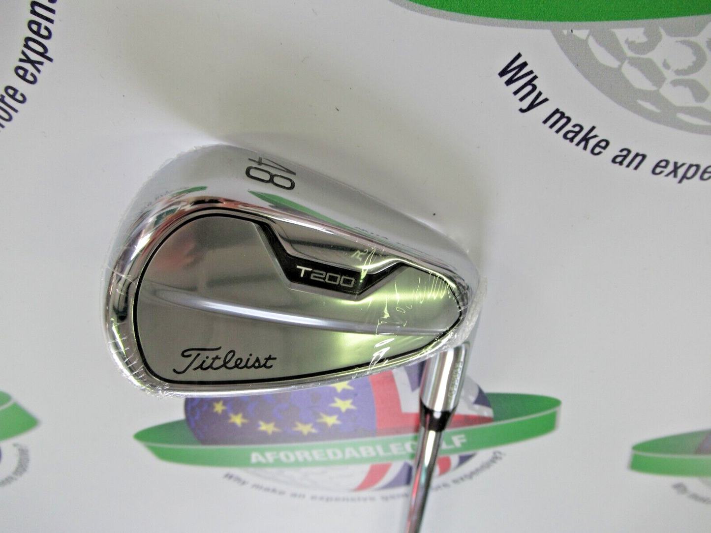 new titleist t200 forged 48 degree wedge true temper amt black s300 stiff flex