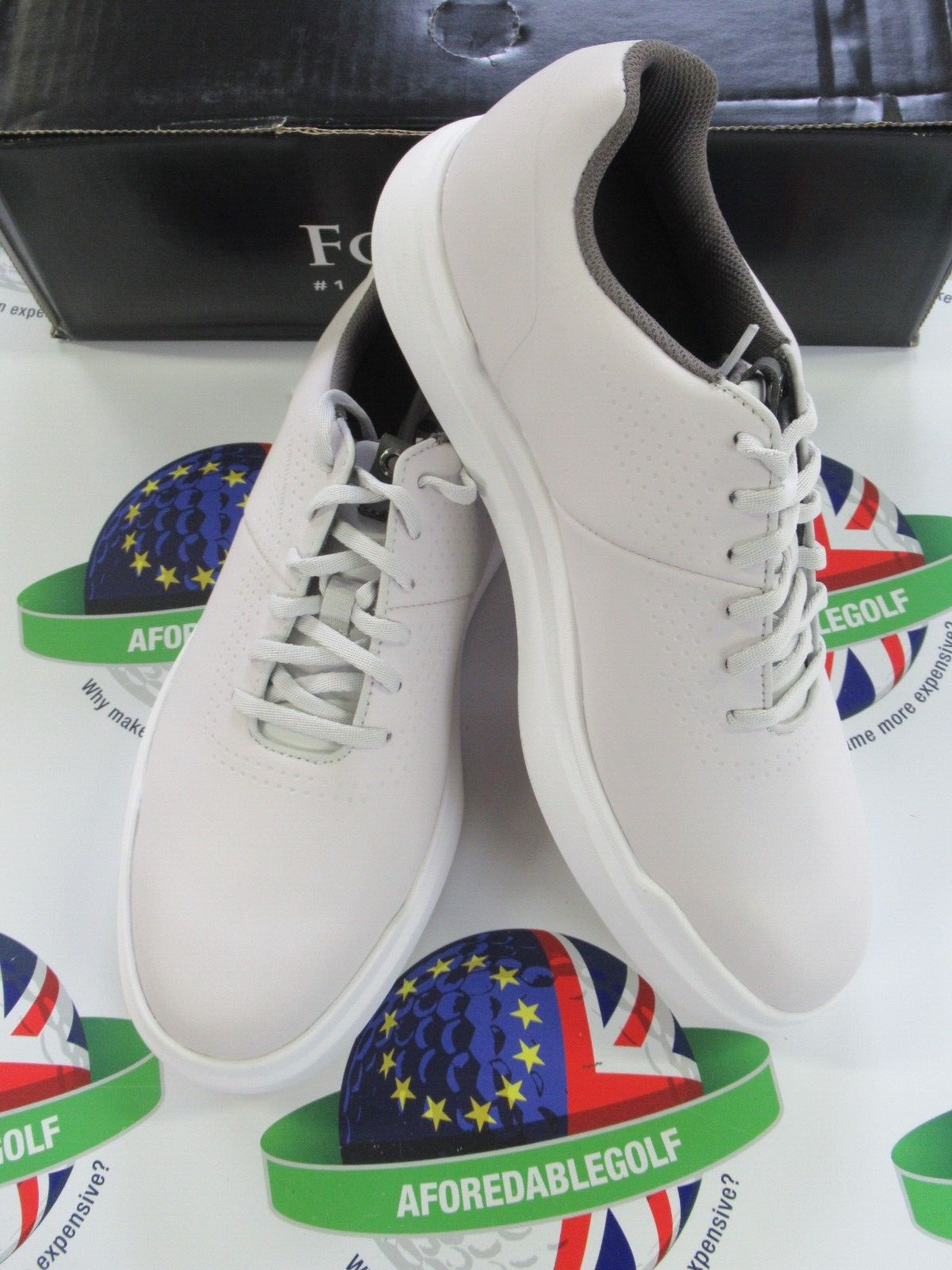 footjoy contour casual golf shoes 54088k white uk size 8 medium