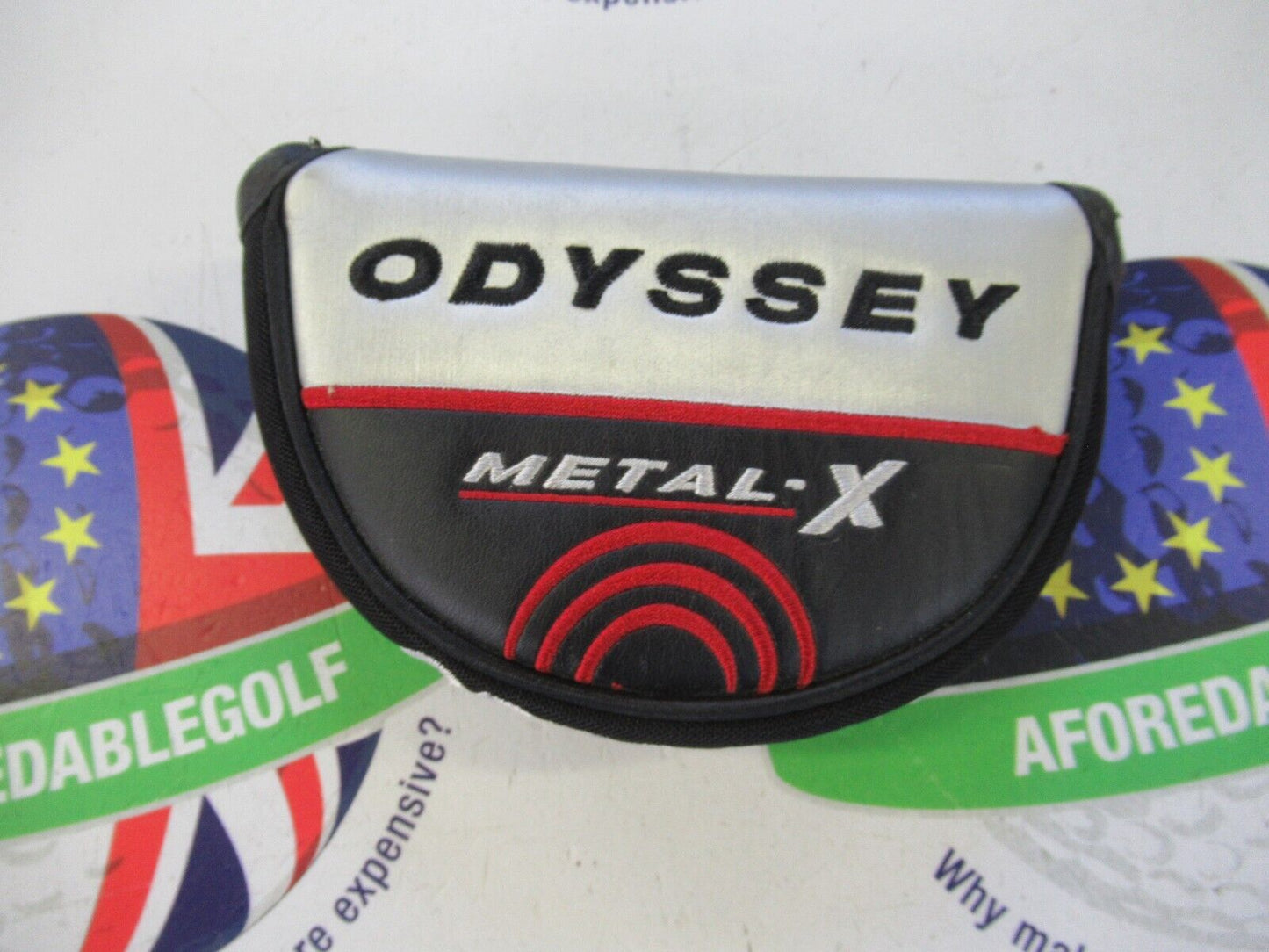 used odyssey metal x mid mallet putter cover
