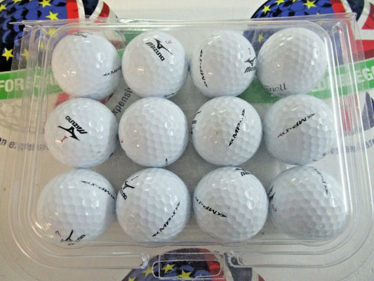 12 mizuno mp-x golf balls pearl/pearl 1 grade
