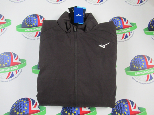 MIZUNO BREATH THERMO MOVE TECH JACKET BLACK SIZE XXL
