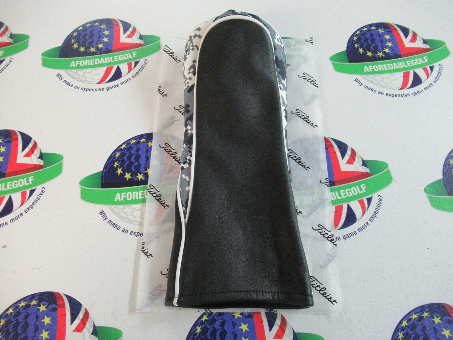 titleist camo leather driver head cover