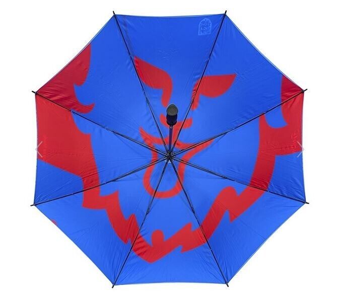 taylormade england 64" double canopy gust buster umbrella