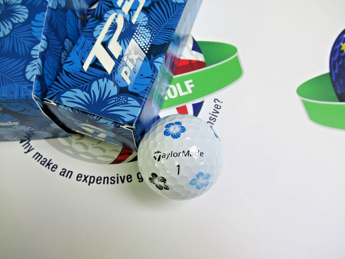 new 12 taylormade vault limited edition tp5 pix Hawaii golf balls
