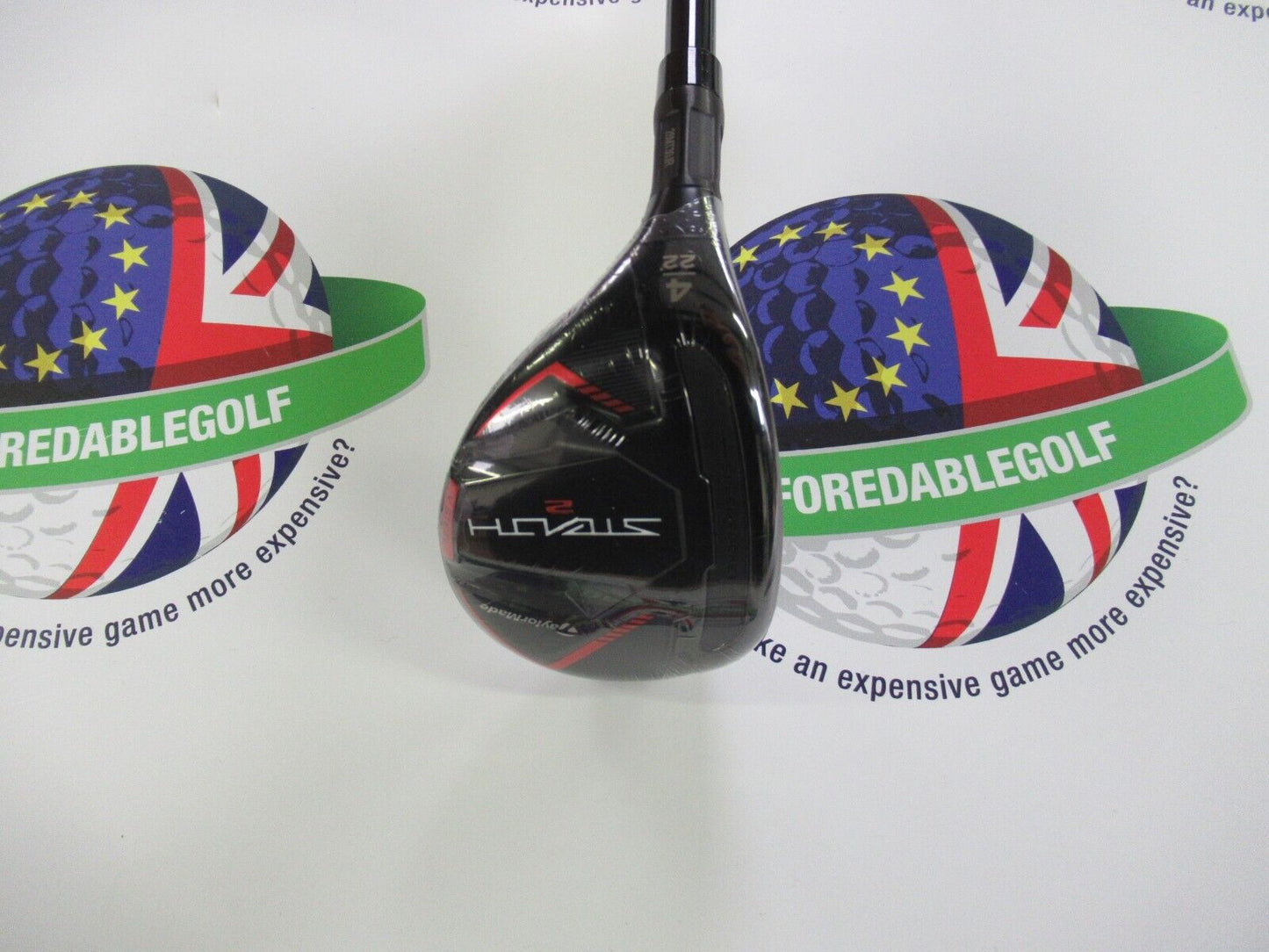 taylormade stealth 2 hd left hand 22 degree #4 hybrid ventus tr hb 7.s stiff