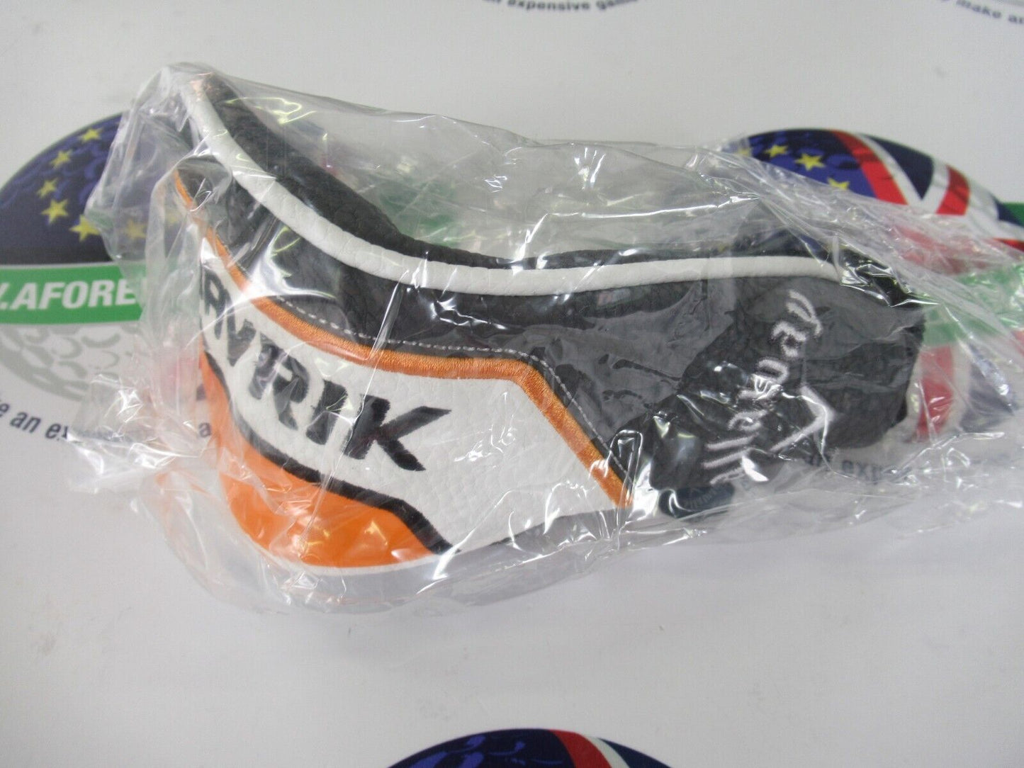New Callaway Mavrik Hybrid/Rescue Head Cover With Interchangeable Swatch