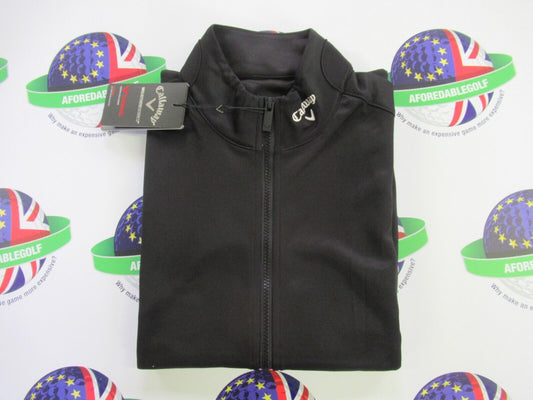 callaway golf chev textured thermal gilet black uk size small