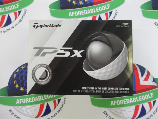 new 12 taylormade tp5x golf balls
