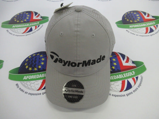 taylormade tour lite tech adjustable golf cap grey tp5 stealth