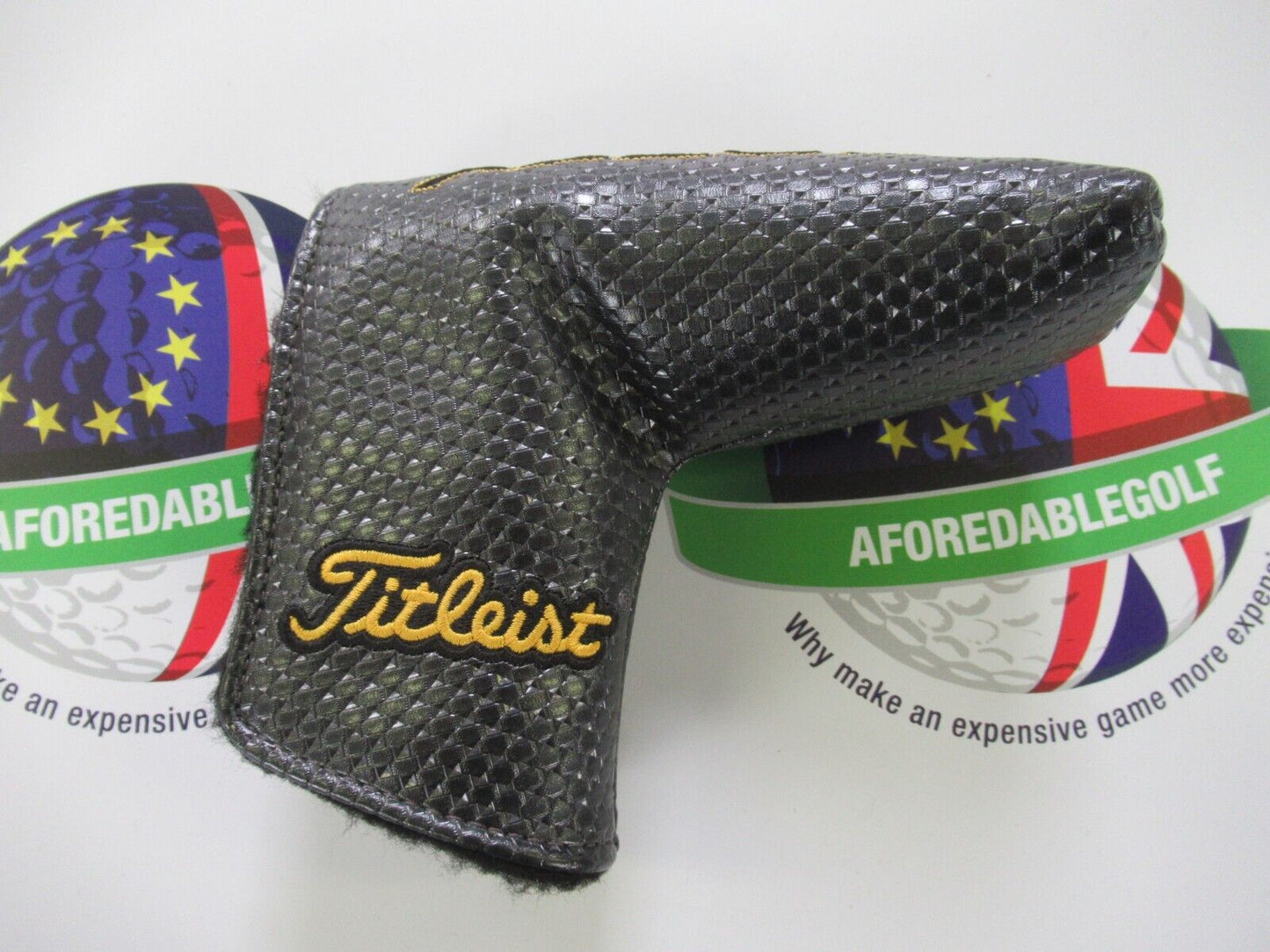 used scotty cameron golo blade putter head cover