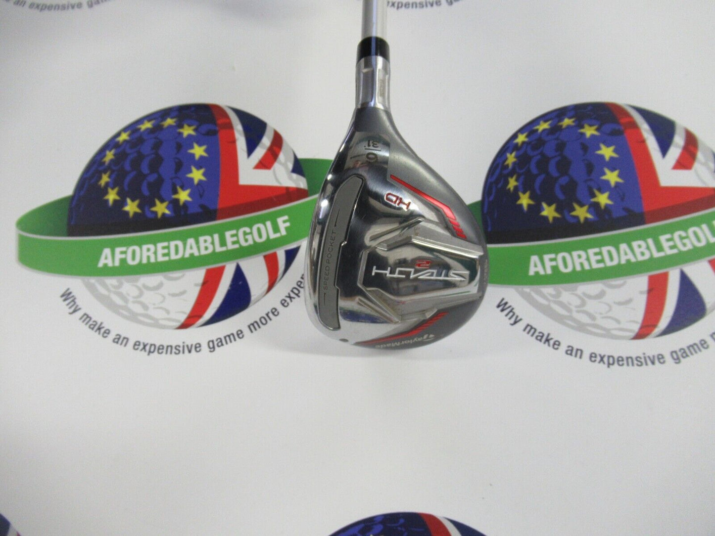 taylormade stealth 2 hd 31 degree #6 hybrid aldila ascent 45g graphite ladies