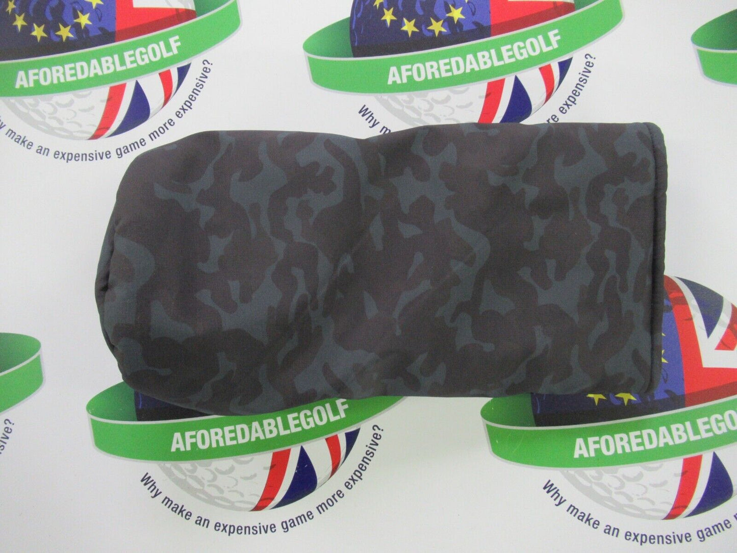 titleist limited edition barrel black camo fairway wood head cover