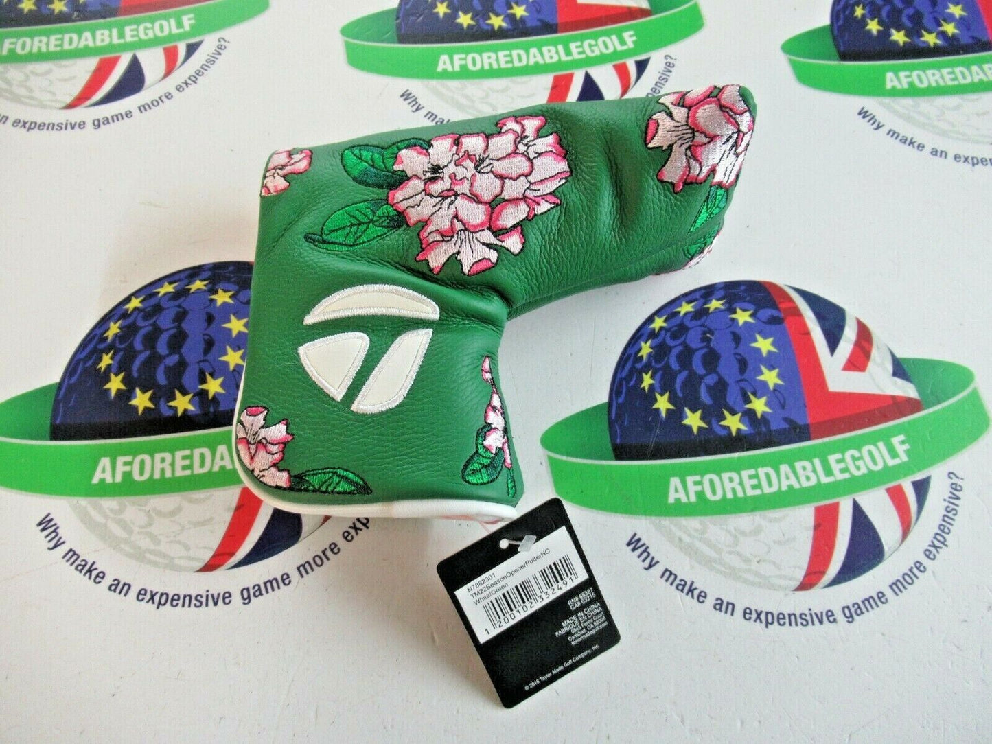 new taylormade vault limited edition 2022 season opener blade putter head cover