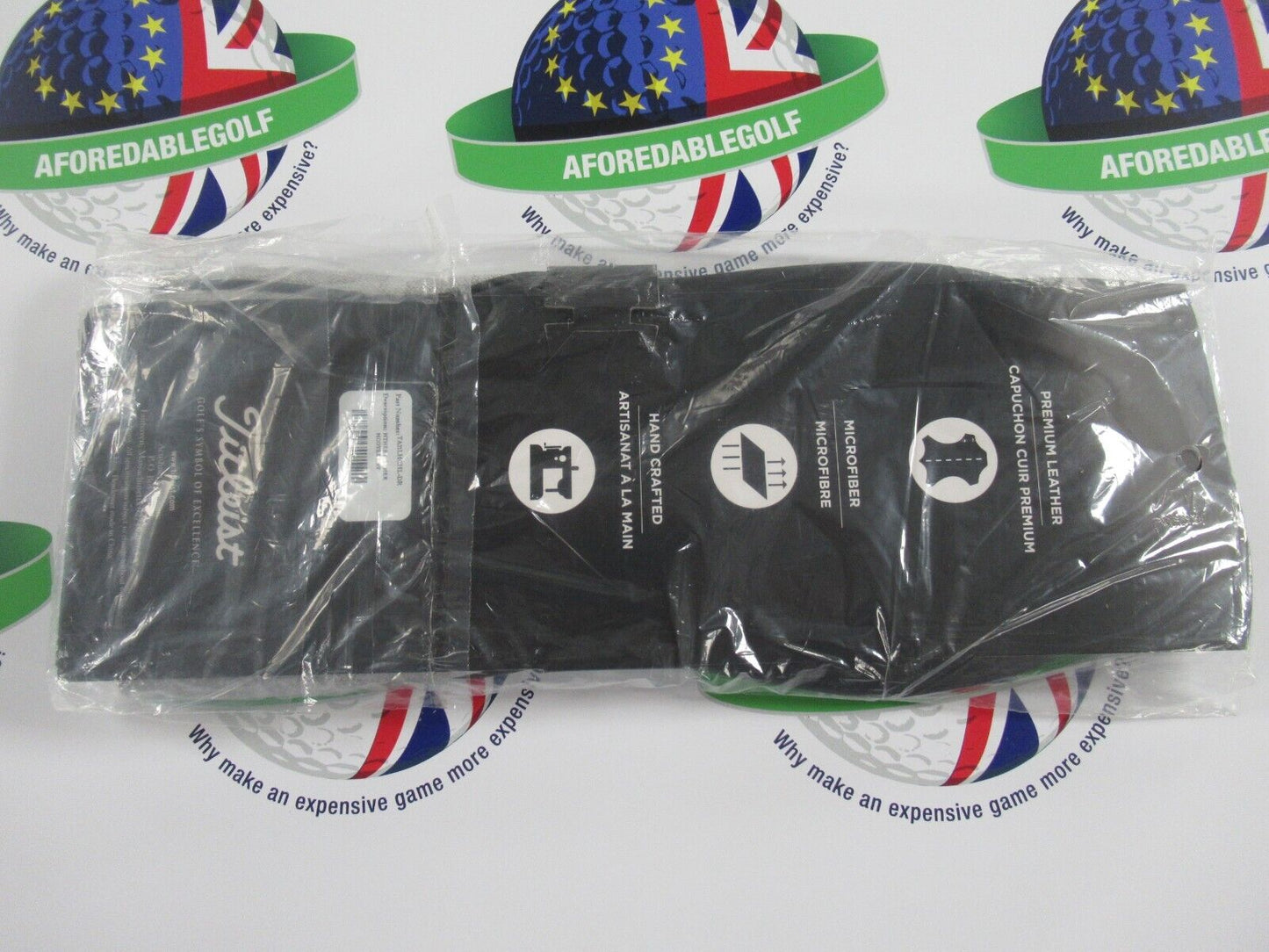 titleist limited edition heather & leather driver cover