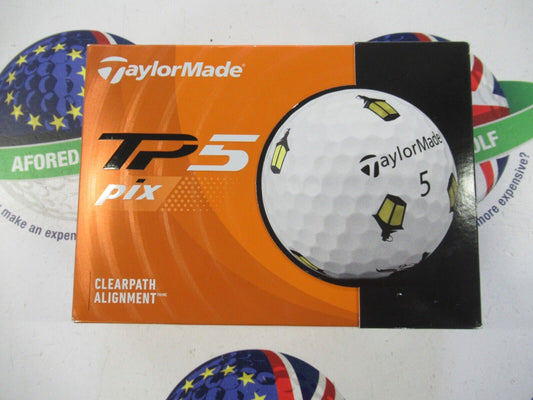 new 12 taylormade vault limited edition tp5 pix lanterns golf balls