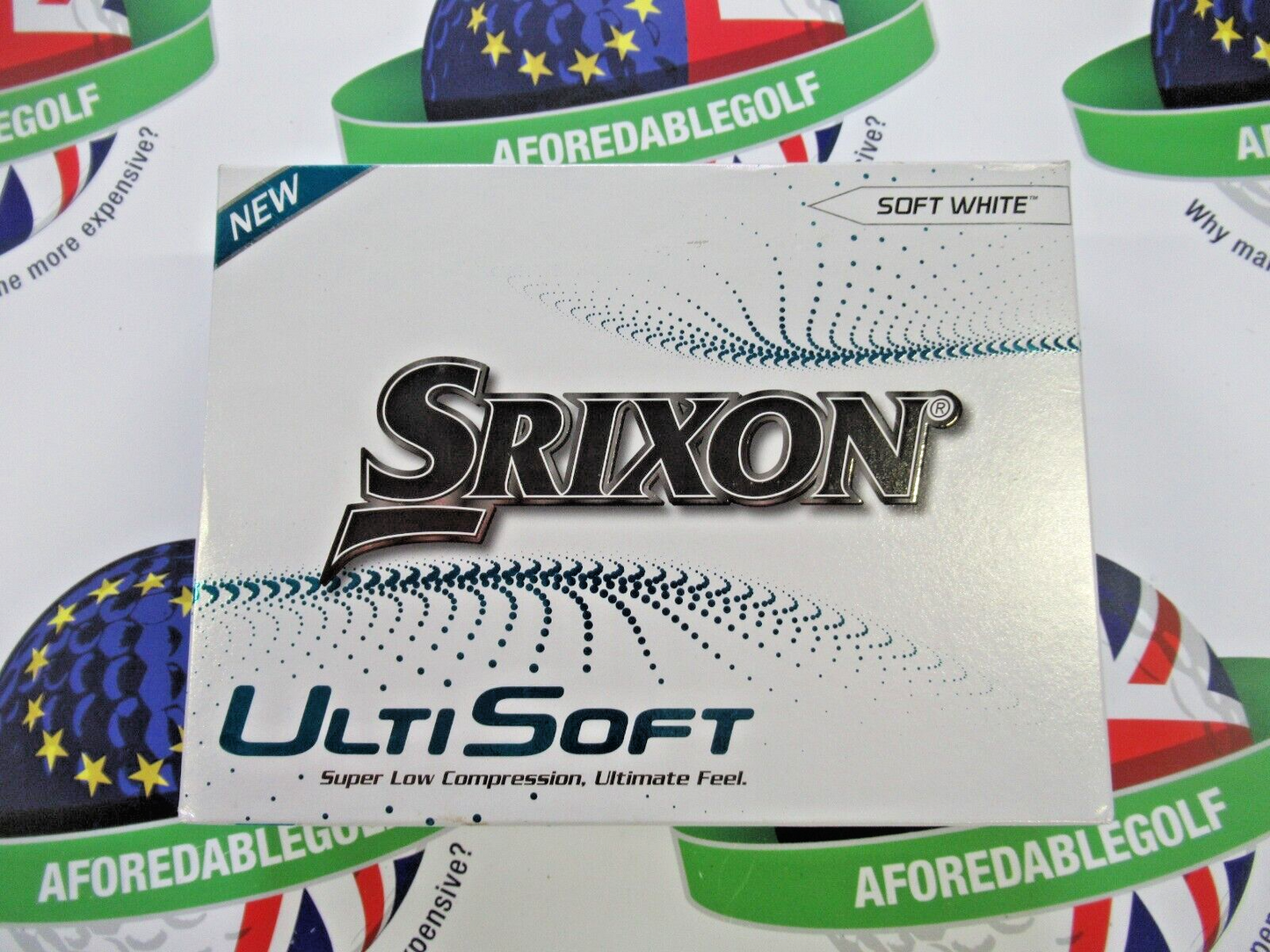 new srixon ultisoft 1 dozen golf balls