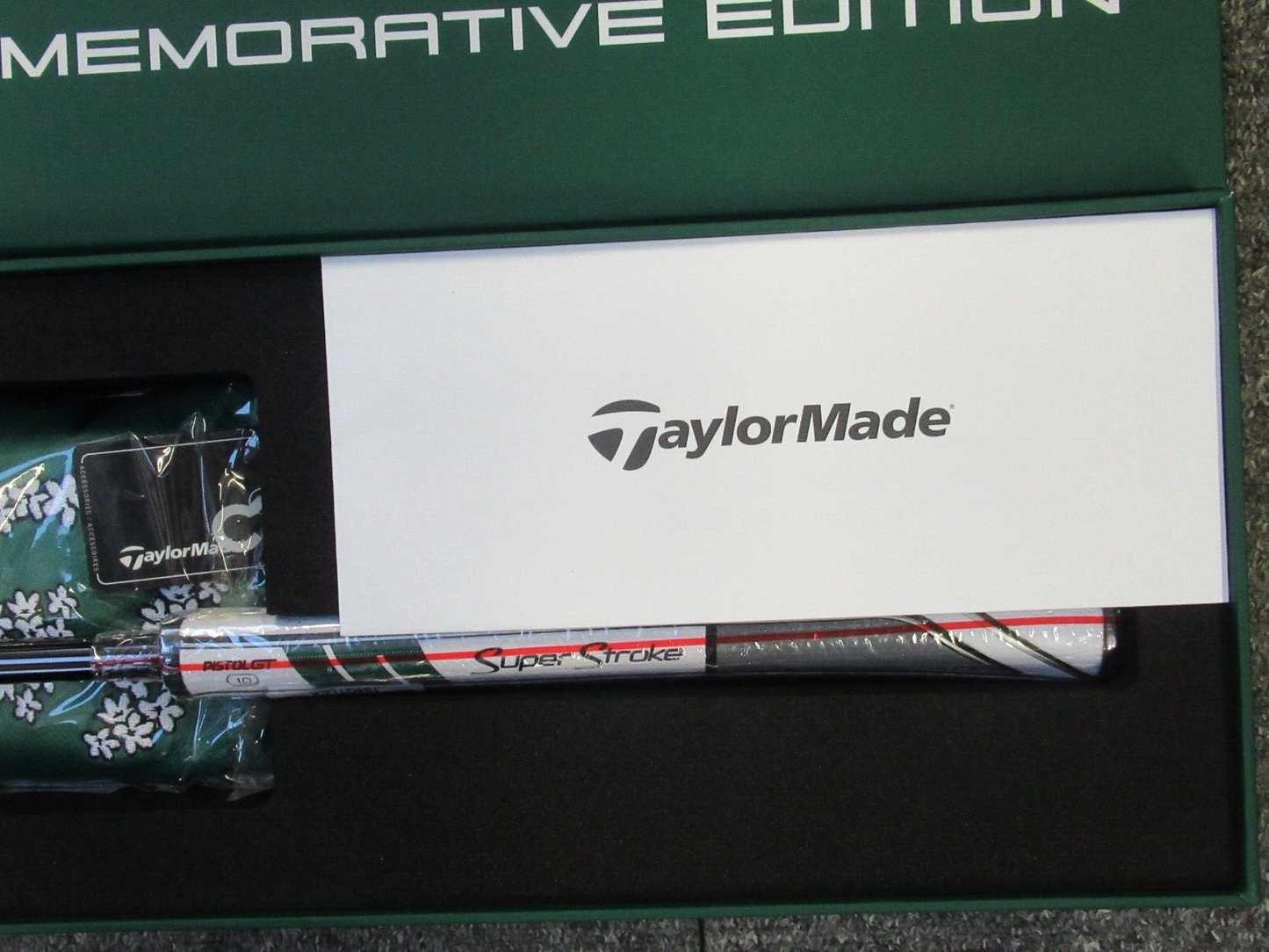 taylormade dustin johnson spider limited edition itsy bitsy 35" putter
