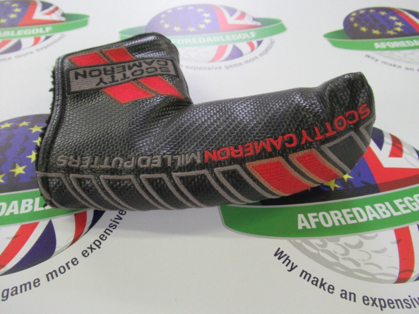 used scotty cameron milled putters blade putter head cover