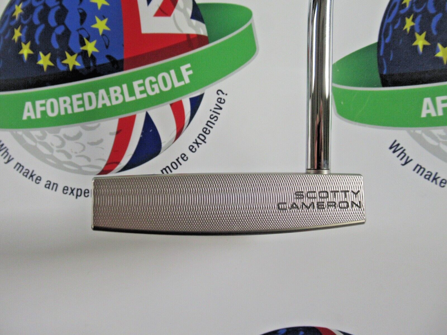 titleist scotty cameron limited edition monoblock 6 34" putter & head cover