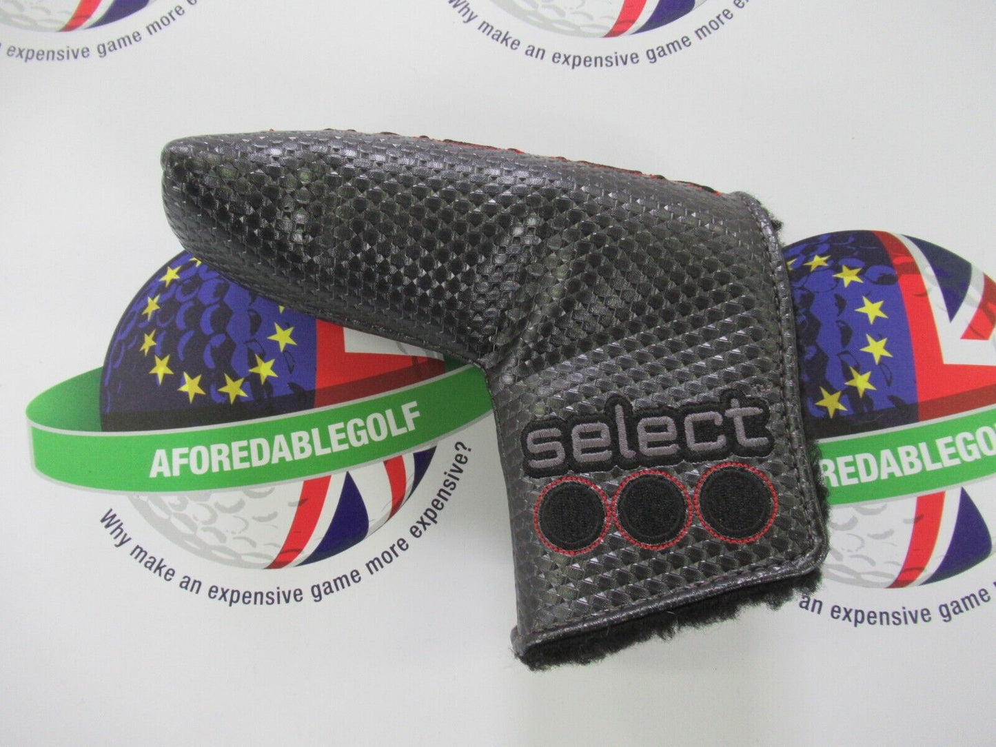 used scotty cameron select blade putter head cover