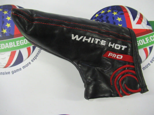used odyssey white hot pro blade putter head cover