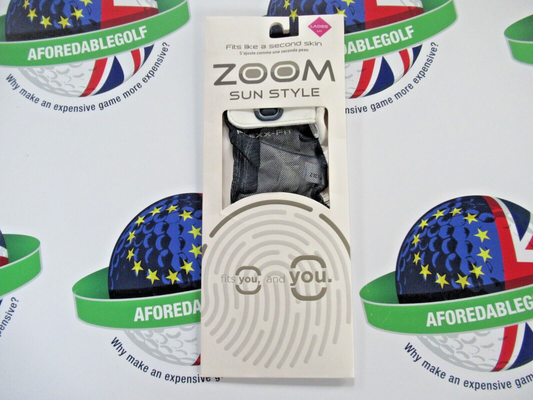 zoom sun style white/navy ladies left hand golf glove one size fits all