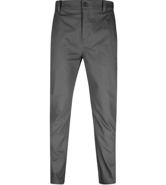 Nike Golf Uv Chino Trousers Slim Fit Dark Smoke Grey Waist 38" Leg 30"