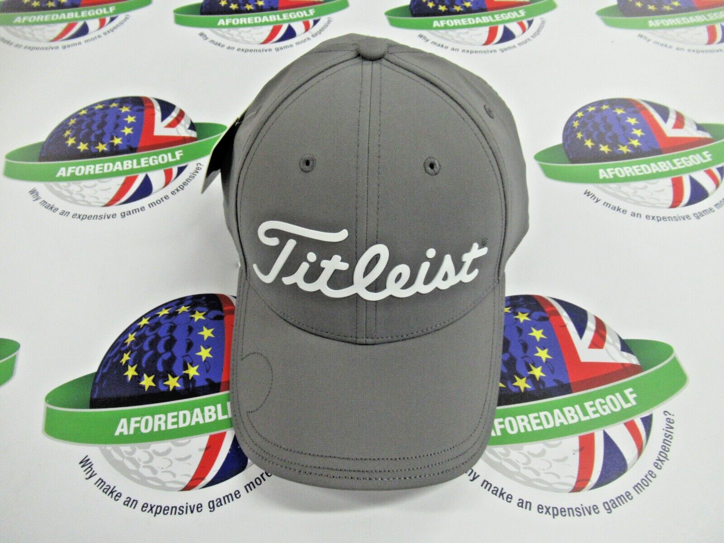 titleist limited edition team titleist players performance grey ball marker cap
