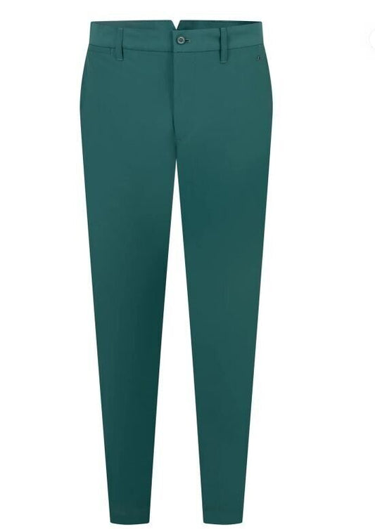 J.Lindeberg Ellott Micro High Stretch Trousers Rain Forest Waist 38" Leg 32"