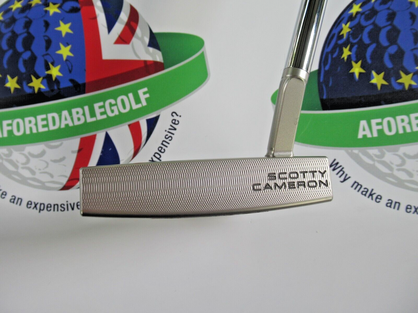 titleist scotty cameron limited edition monoblock 6.5 35" putter & head cover