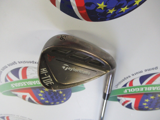 used taylormade hi-toe milled grind copper 56/10 wedge dynamic gold 105 s300 vss pro