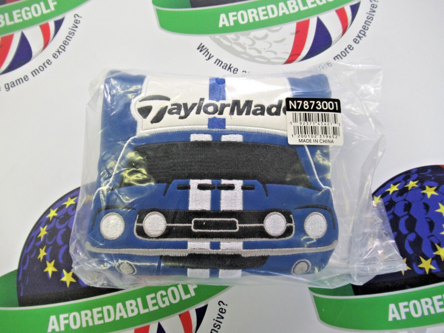 taylormade vault limited edition muscle car mallet putter cover