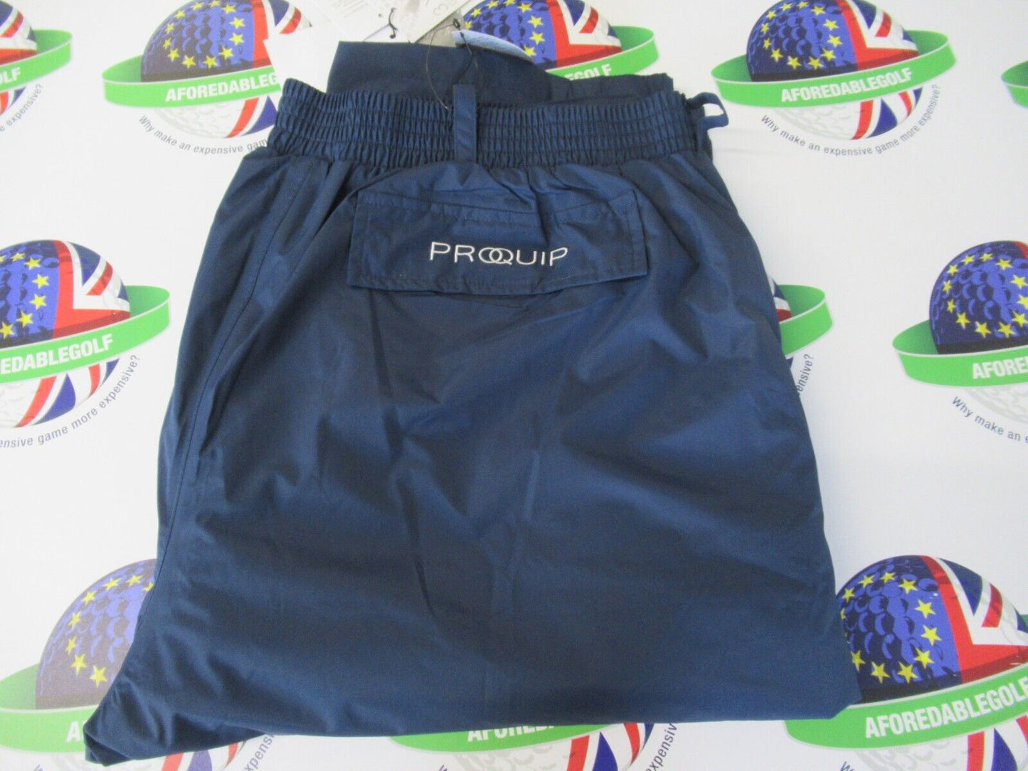 proquip tempest waterproof trousers navy uk size xxl 29" leg