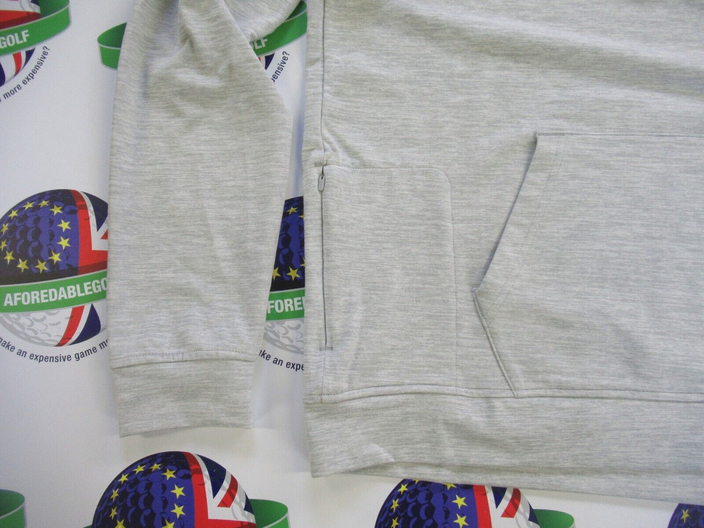puma cloud spun progress hoodie high rise heather uk size small