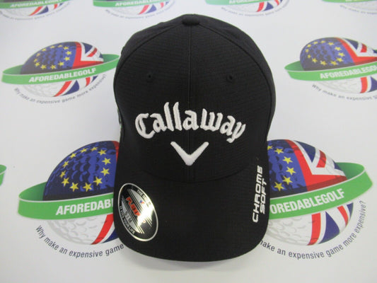 Callaway Flexfit Golf Cap Epic Apex Odyssey Chrome Soft - Black - S/M