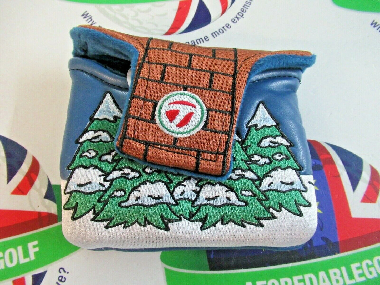 new taylormade vault limited edition santa spider mallet putter head cover