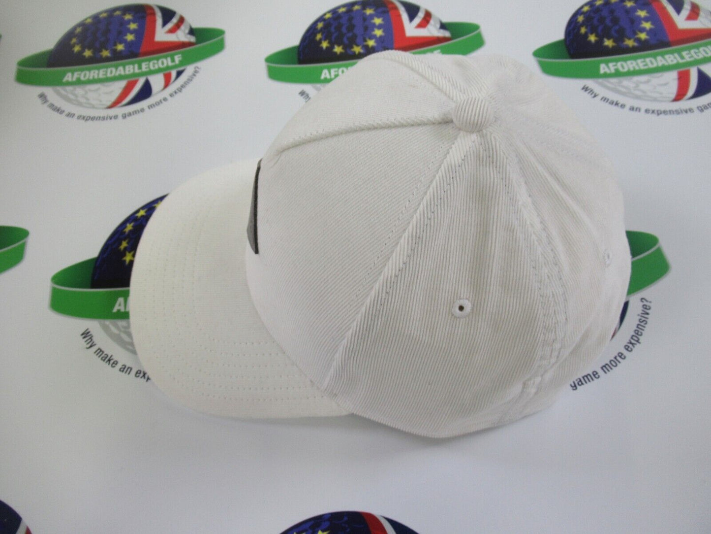 callaway golf corduroy adjustable golf cap white