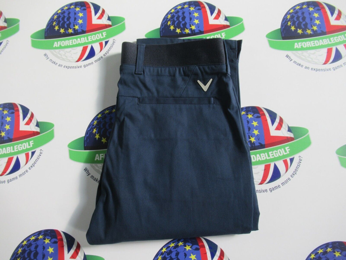 callaway opti-dri navy blazer boys trousers size small 127-140cm 7-9 years