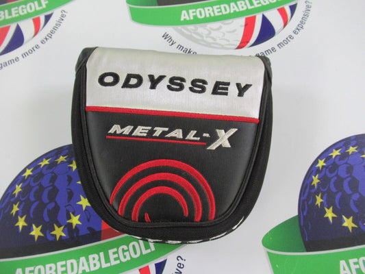 new odyssey metal-x mallet putter head cover