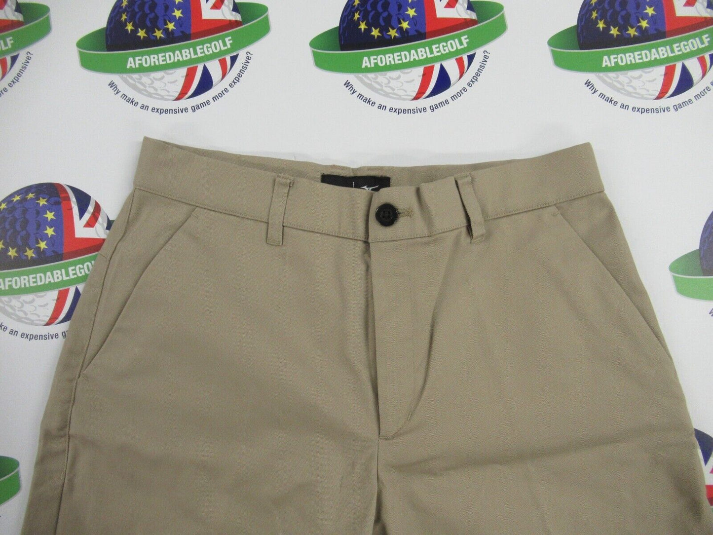 mizuno miz stroller shorts beige waist 32"