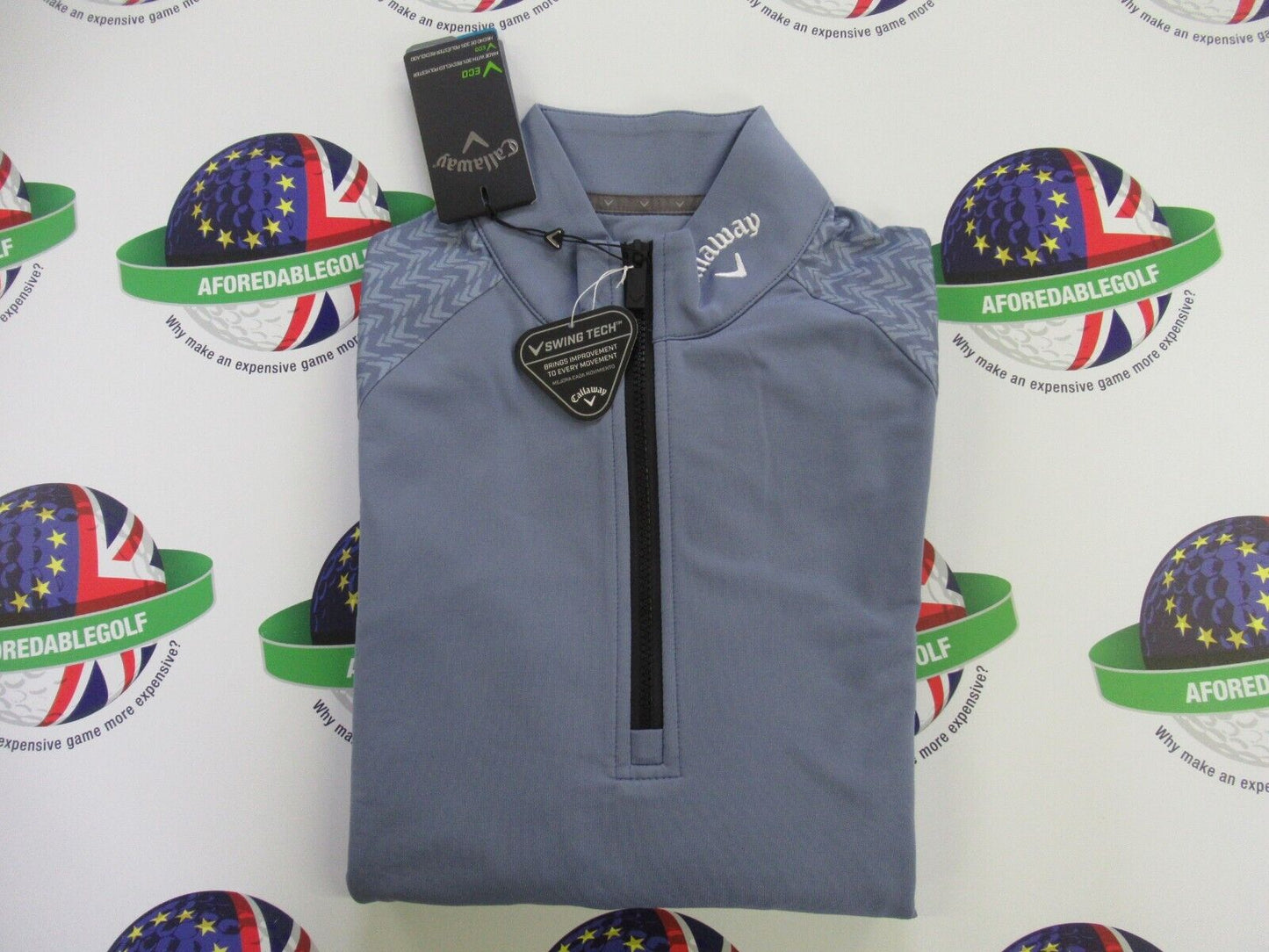 Callaway 1/4 Zip Odyssey Blocked Pullover Infinity Uk Size Small