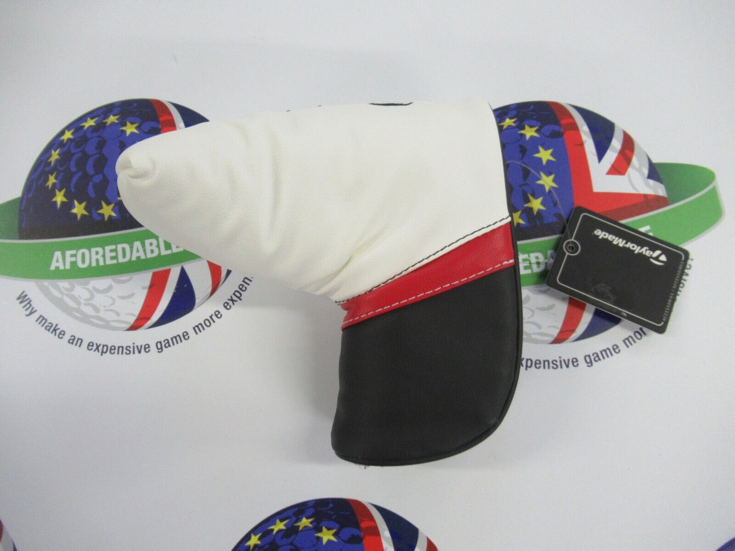 taylormade 1979 white/black/red blade putter head cover